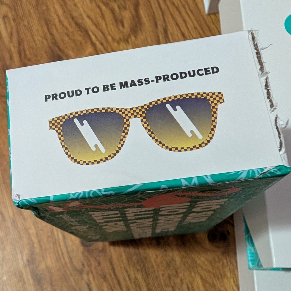 Goodr OG Sunglasses Proud to be Mass-Produced - Boston Edition #2 - Picture 2 of 3